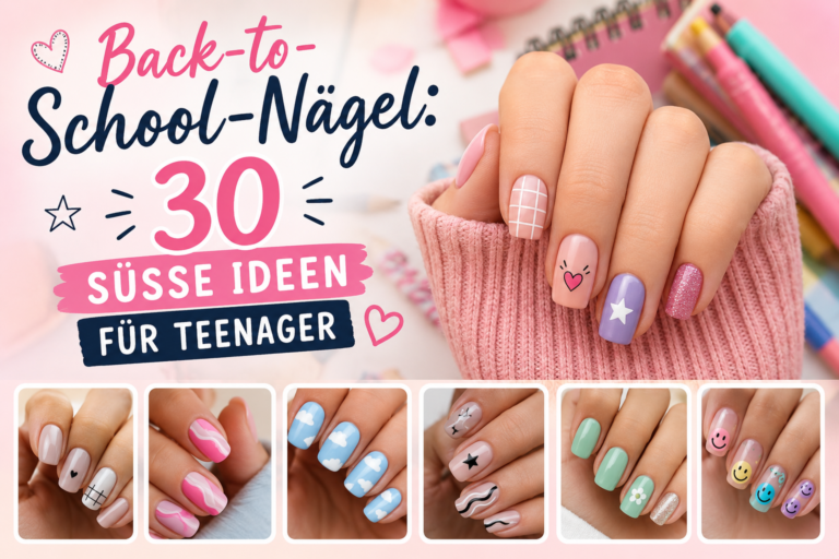 Back-to-School-Nägel: 30 süße Ideen für Teenager