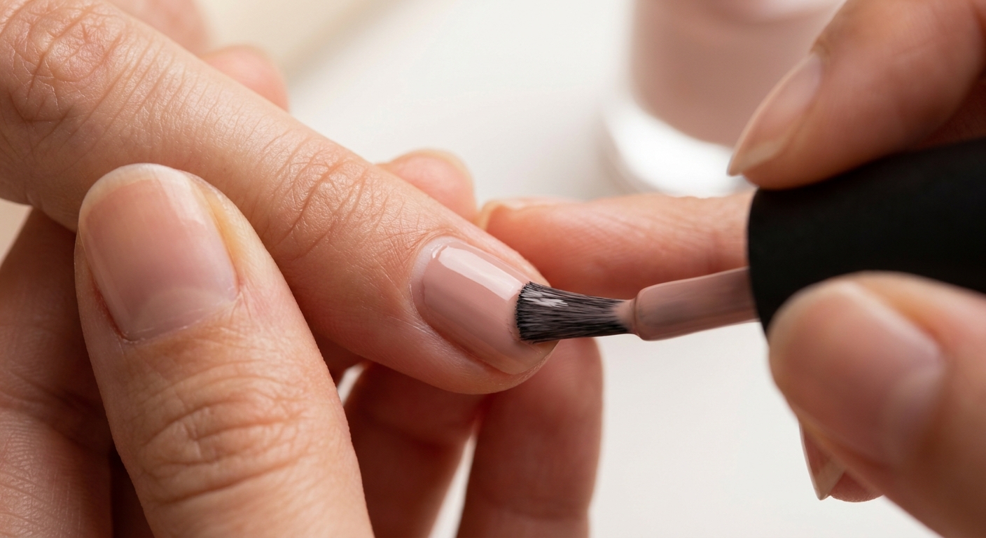 Nagellack in dünnen Schichten richtig auftragen